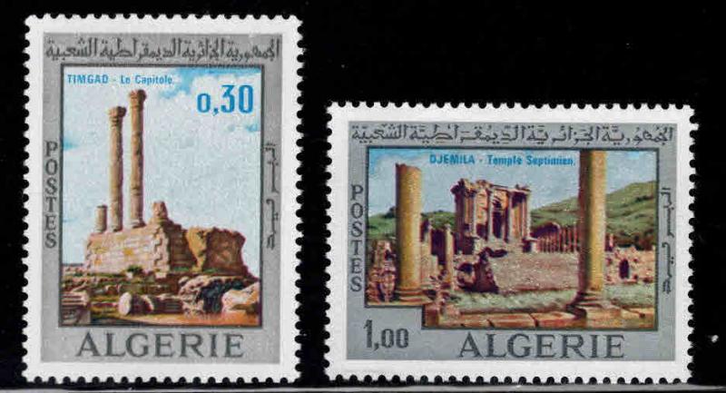 ALGERIA Scott 418-419 MNH** Timgad ancient ruins set