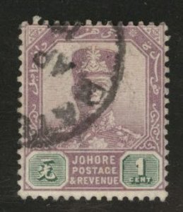 Malaya Jahore Scott 76 used 1910-18