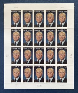 Scott 4199 GERALD R. FORD Pane of 20 US 41¢ Stamps MNH 2007