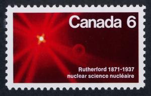Canada 534 MNH Ernest Rutherford, Science