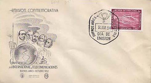 Argentina, First Day Cover, Space