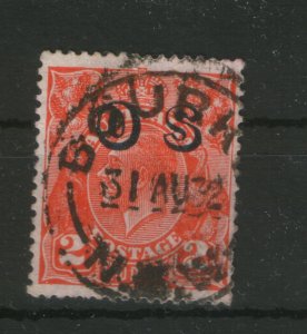 AUSTRALIA- USED STAMP-OVERPRINT O S (2)