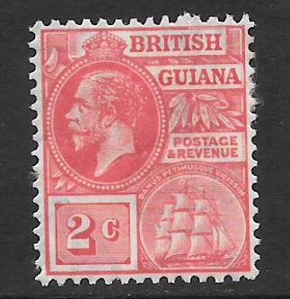 British Guiana Scott #192 Mint 2c George V  2017 CV $7.75