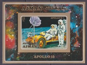 1971 Ajman 868/B279b Apollo 15 16,00 €