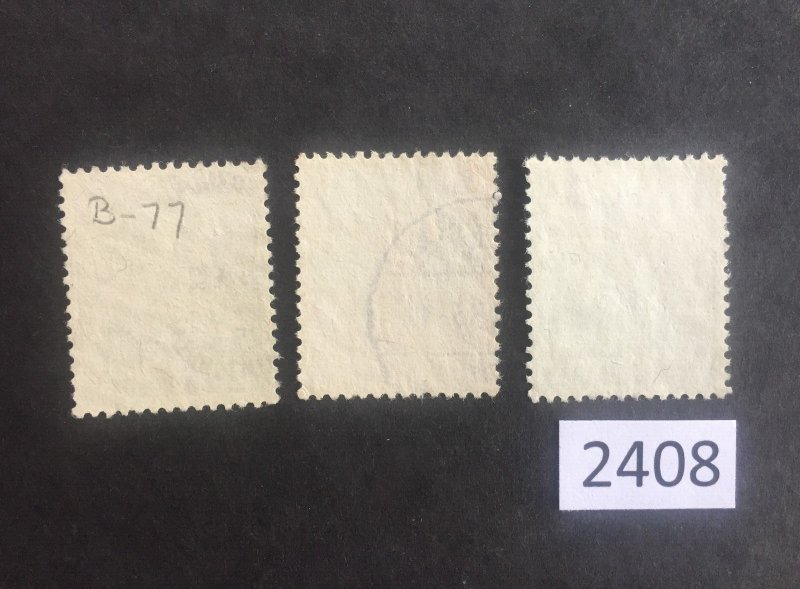 $1 World MNH Stamps (2408) Switzerland #B77-79, see image, used