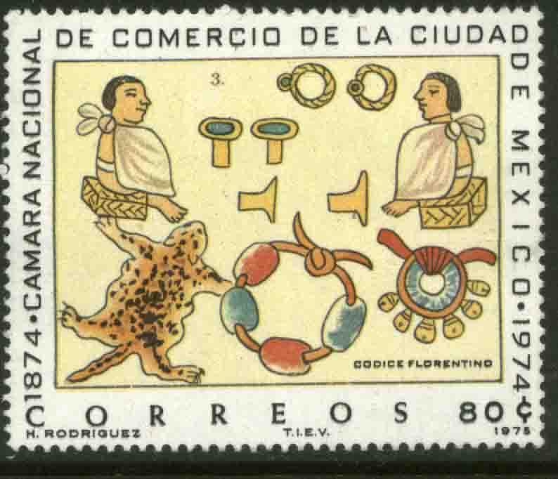 MEXICO 1085, 80¢ Centenary of the National Chamber of Commerce. MINT, NH. F-VF.