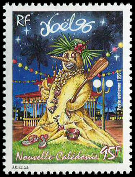 New Caledonia 1996 #C281 MNH. Christmas