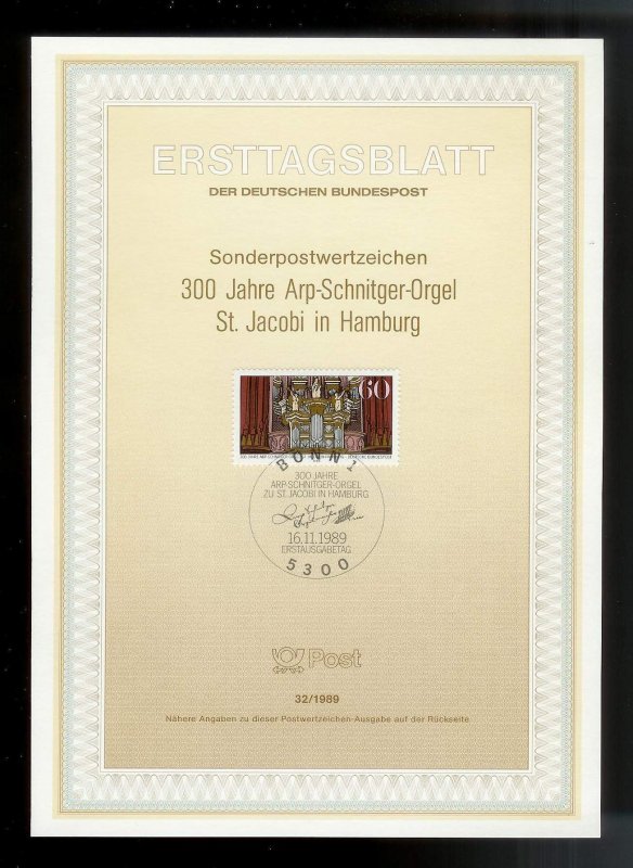 GERMANY (52) Ersttagsblatt FDC Presentation Cards