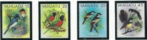 Vanuatu 319-22 MNH 1982 Birds (fe8613)