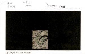 Great Britain, Postage Stamp, #122 Used, 1887 Queen Victoria (AG)