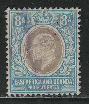 East Africa and Uganda Scott # 24a, used