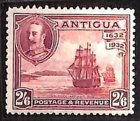 76685  -  ANTIGUA  -  STAMP  -  Stanley Gibbons # 89 - MH Mint  hinged