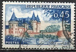 France; 1961: Sc. # 1009:  Used Single Stamp