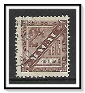 Macao #P4 Newspaper Stamp Used
