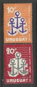 URUGUAY 702-03 VFU O507