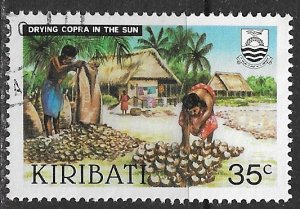 Kiribati ~ Scott # 429 ~ Used ~ Copra Industry