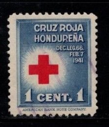 Honduras - #RA1 Red Cross - Used