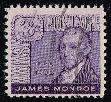 US #1105 James Monroe; Used (0.25)