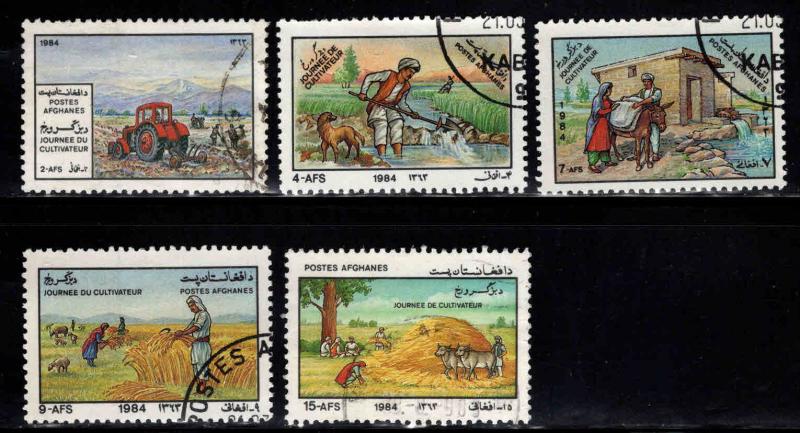 Afghanistan Scott 1061-1065 Used short set