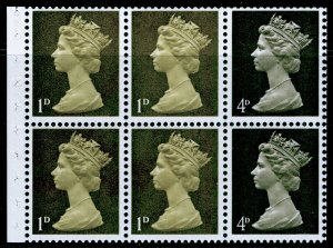 SG725L BOOKLET PANE NH MINT.