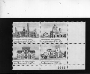 1838-1841 American Architecture, MNH LR-PB/4 (#39421)