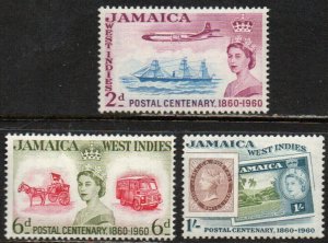 Jamaica Sc #178-180 Mint Hinged