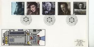 1985 Great Britain Actors & Directors (Scott 1119-23) FDC