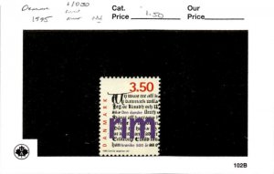 Denmark, Postage Stamp, #1030 Mint NH, 1995 (AB)
