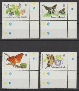 CAYMAN ISLANDS 1988 SG 663/6 MNH