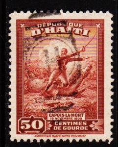 Haiti - #376 Col. Francois Capois - Used