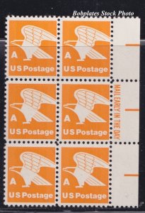 BOBPLATES US #1736 A Rate(15) Mail Early Block F-VF MintNH~See Details for Pos