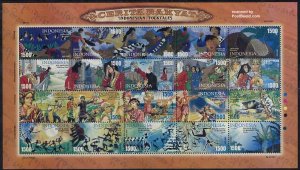 Indonesia 2005, Fairy tales 20v m/s, MNH