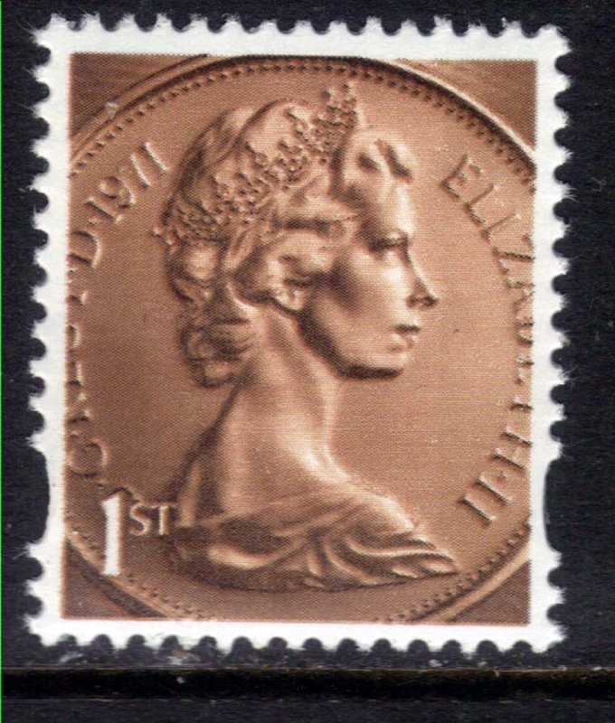 GB 2012 QE2 1st Diamond Jubilee Brown Decimal Coin Umm MS SG 3272 ( 1387 )