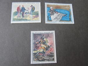 France 1962 Sc 1049-51 set MNH