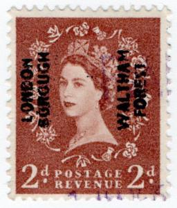 (I.B) Elizabeth II Commercial Overprint : London Borough of Waltham Forest