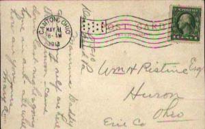 United States, Washington Franklins, Flags, Machine Cancel, Ohio