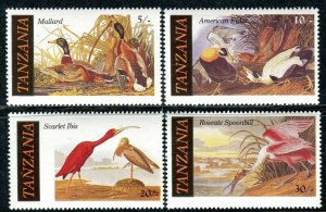 215 - Tanzania - Birds - Ducks - Ibis - MNH Set