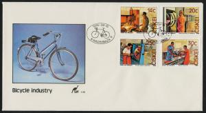 Ciskei 94-7 FDC Bicycle Industry