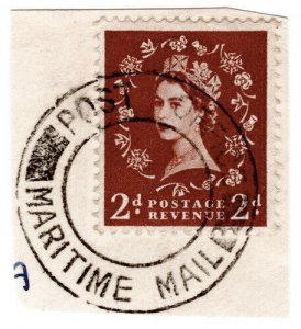 (I.B) Elizabeth II Postal : Maritime Mail Postmark