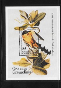 BIRDS - GRENADA GRENADINES #641-MANGROVE CUCKOO  MNH