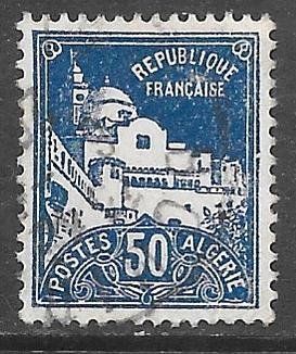 Algeria 49: 50c La Pecherie Mosque, used, VF