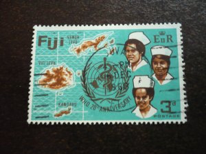 Stamps - Fiji - Scott# 257 - Used Part Set of 1 Stamp