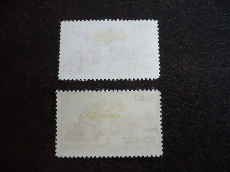 Stamps - Cuba - Scott#E28 - Mint Hinged & Used Stamps