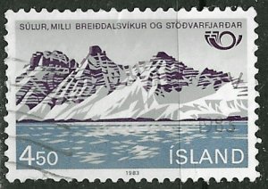 Iceland ~ Scott # 571 ~ Used