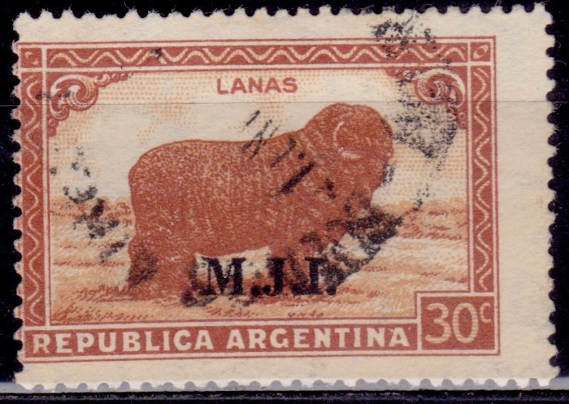 Argentina, 1938, Merino Sheep, 30c, Scott# 442, used