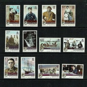 South Georgia: 2009 Shackleton Commemoration,  MNH set 