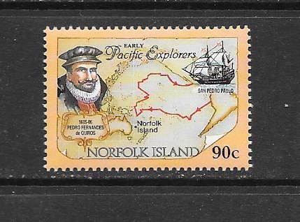 NORFOLK ISLAND #560  EXPLORER  MNH