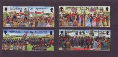 Alderney Sc 155-62 2000 Garrison Island stamps mint NH