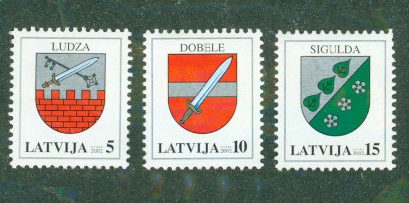 Latvia 543-5 MNH BIN $1.60