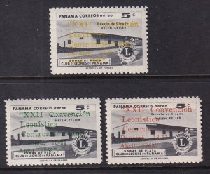 Panama C284-C286 MNH VF